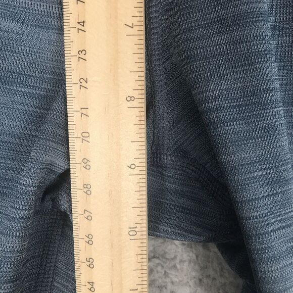 Asics Running Leggings Womens Size Large Blue Capri Compression Gym Training - Picture 3 of 8